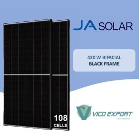 JA Solar 450Wp BIFACIAL (kétoldalas, átlátszó)